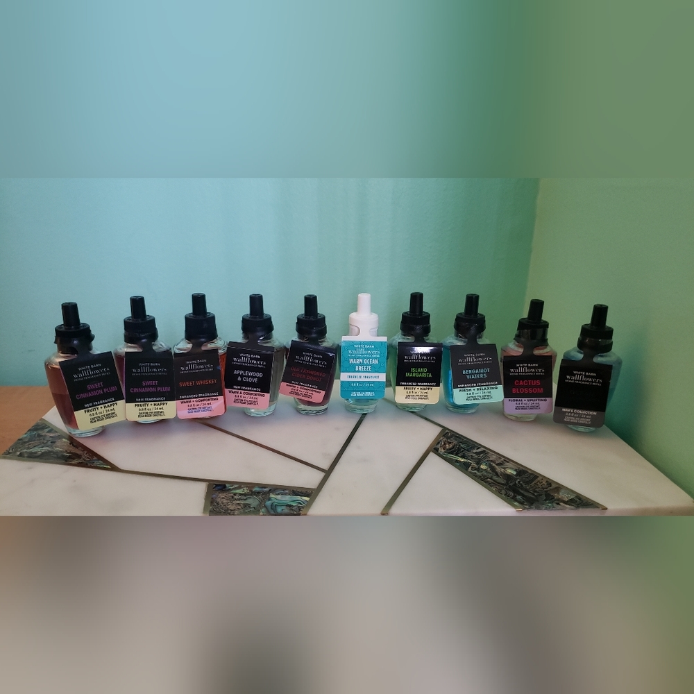 *Set of 10* Bath & Body Works Wallflowers